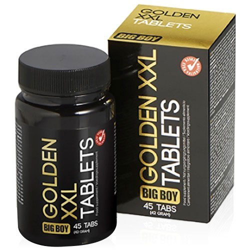 Tablete Marirea Penisului Big Boy Golden XXL Tablete Marirea Penisului Big Boy Golden XXL