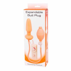 Vibrator Anal Gonflabil Fanny Hills Flesh