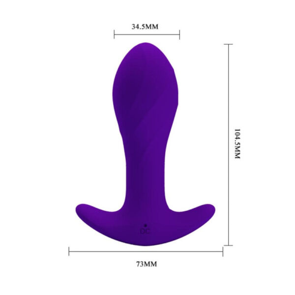 Vibrator Anal Pretty Love Morton Blue Vibrator Anal Pretty Love Morton Blue
