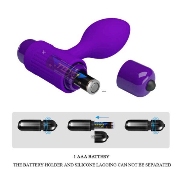 Vibrator Anal Pretty Love Vibra Butt Plug Purple 10 Functii Vibrator Anal Pretty Love Vibra Butt Plug Purple 10 Functii