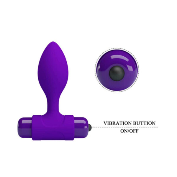 Vibrator Anal Pretty Love Vibra Butt Plug Purple 10 Functii Vibrator Anal Pretty Love Vibra Butt Plug Purple 10 Functii