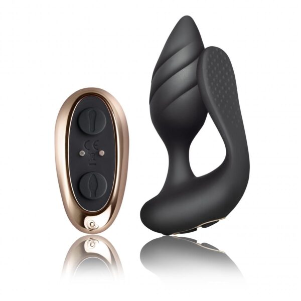 Vibrator Anal Si Vaginal Rocks Off Cocktail Black Vibrator Anal Si Vaginal Rocks Off Cocktail Black