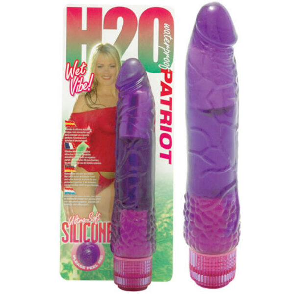 Vibrator H2O Patriot Wet Vibe Purple Vibrator H2O Patriot Wet Vibe Purple