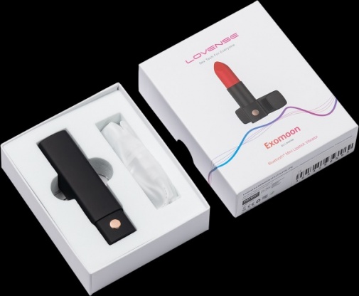 Vibrator Lovense Mini Lipstick Exomoon Vibrator Lovense Mini Lipstick Exomoon