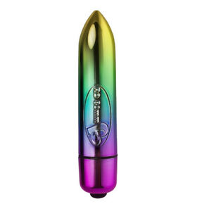 Vibrator Mini Bullet Ro 80 MM 7 Speed Rainbow Vibrator Mini Bullet Ro 80 MM 7 Speed Rainbow