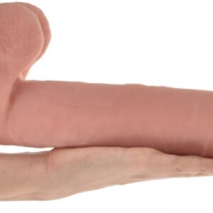 Vibrator Realistic Cu Telecomanda Wireless Cu Testicule26 CM Vibrator Realistic Cu Telecomanda Wireless Cu Testicule26 CM