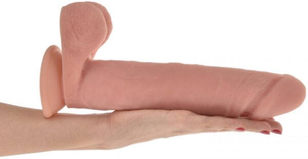 Vibrator Realistic Cu Telecomanda Wireless Cu Testicule26 CM Vibrator Realistic Cu Telecomanda Wireless Cu Testicule26 CM