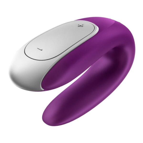 Vibrator Satisfyer Double Fun Violet Vibrator Satisfyer Double Fun Violet