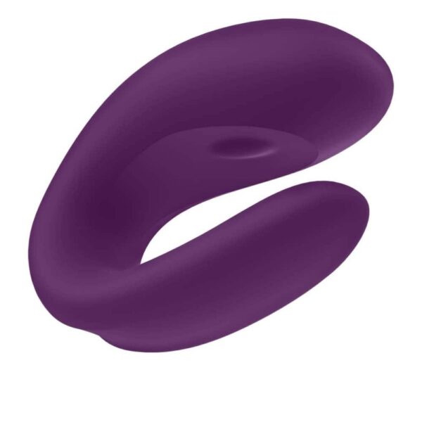 Vibrator Satisfyer Double Joy Purple Vibrator Satisfyer Double Joy Purple