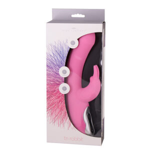 Vibrator Vibe Therapy Tri Rabbit Pink Vibrator Vibe Therapy Tri Rabbit Pink