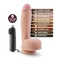 Vibrator X5 King Dong 8 Inch Beige