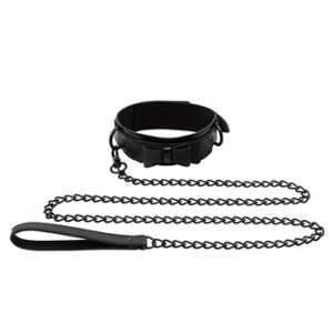 Zgarda Cu Lesa Sincerely Bow Tie Collar And Leash Zgarda Cu Lesa Sincerely Bow Tie Collar And Leash