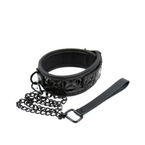 Zgarda Cu Lesa Sinful Black Collar Zgarda Cu Lesa Sinful Black Collar