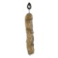 DildoAnalEasytoysFoxTailMetalPlugMediumSilverNo3c