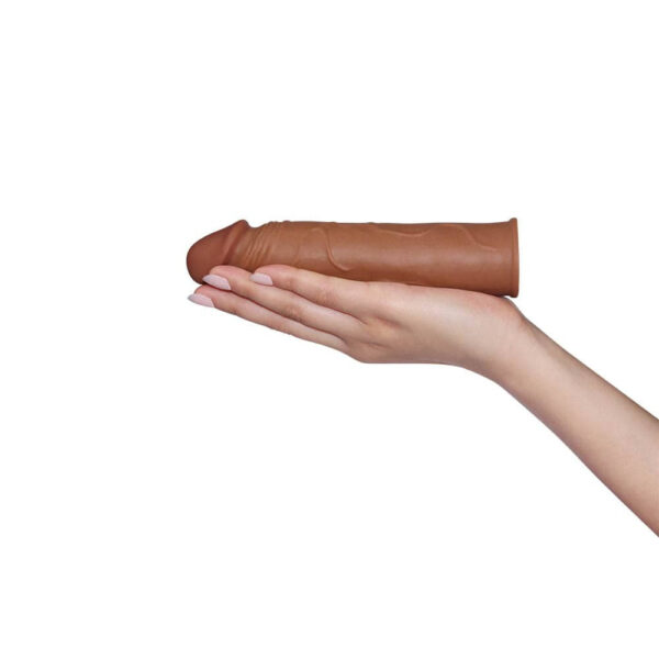 Extendere-Si-Prelungitoare-Penis-Pleasure-X-Tender-Penis-Sleeve-Brown-1-1 Extendere-Si-Prelungitoare-Penis-Pleasure-X-Tender-Penis-Sleeve-Brown-1-1