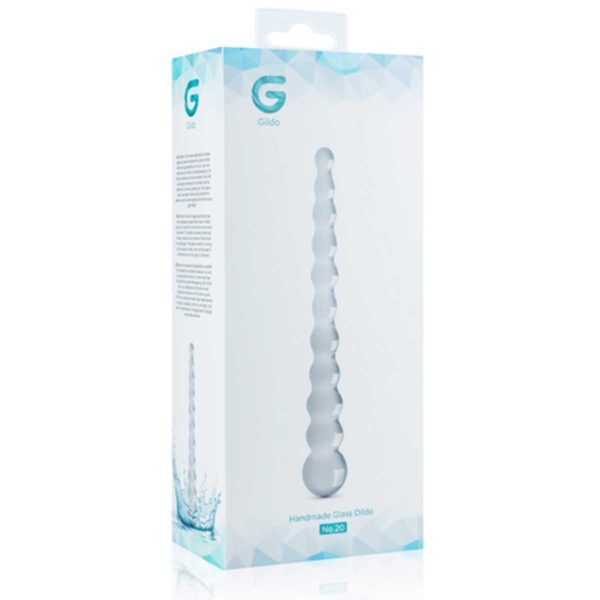 Dildo Sticla Gildo Clear Glass Butt Plug No 20 Dildo Sticla Gildo Clear Glass Butt Plug No 20