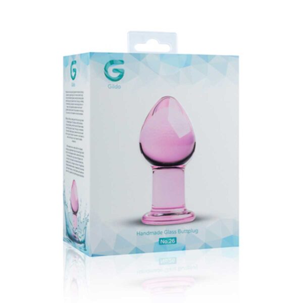 Dildo Sticla Gildo Clear Glass Butt Plug No 27 Dildo Sticla Gildo Clear Glass Butt Plug No 27