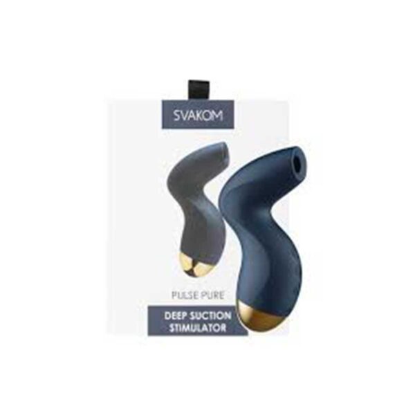 Stimulator Clitoris Svakom Pulse Pure Navy Blue Stimulator Clitoris Svakom Pulse Pure Navy Blue