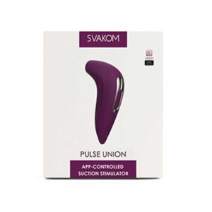Stimulator Clitoris Svakom Pulse Union Violet