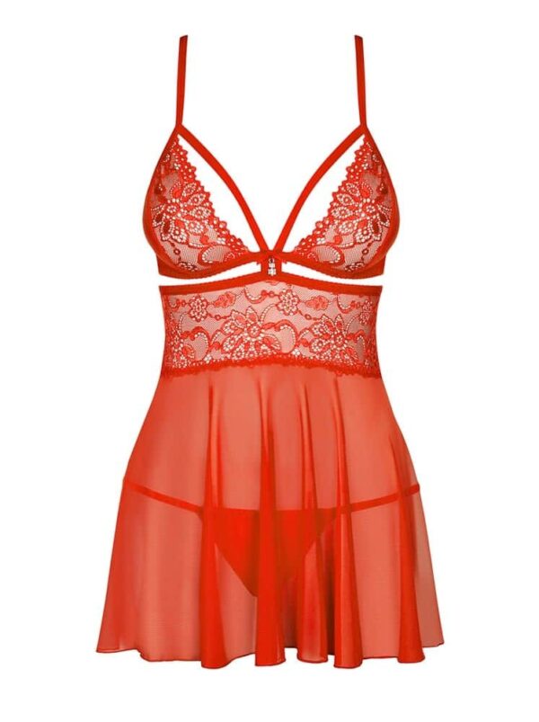 Babydolls-838-BAB-3-babydoll-thong-red-SM Babydolls-838-BAB-3-babydoll-thong-red-SM